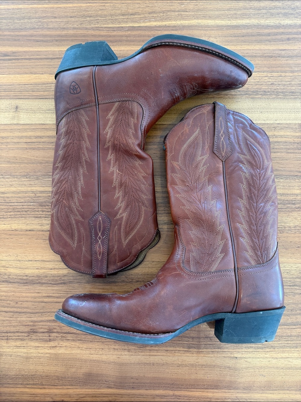 ARIAT Men Heritage Western R-Toe Cowboy Boot sz 10.5